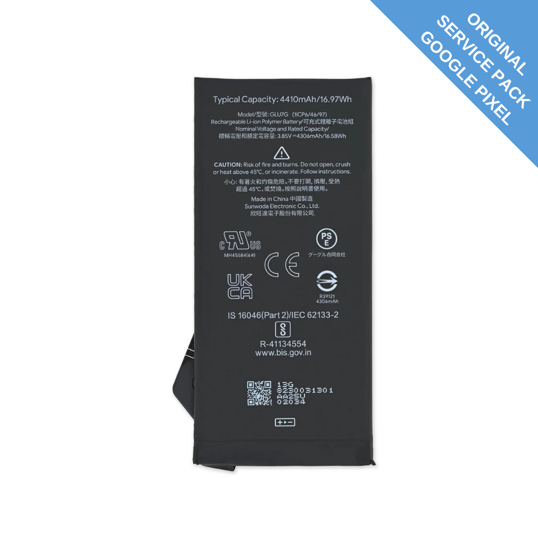 For Google Pixel 6a (GX7AS/GB62Z/G1AZG) Battery – GLU7G – 4350mAh